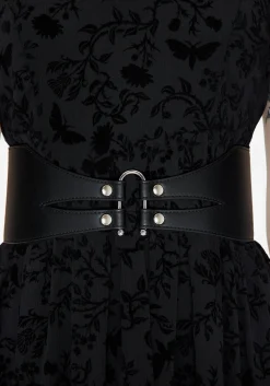 Chasm Oval Detail Waist Belt
