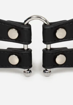 Chasm Oval Detail Waist Belt