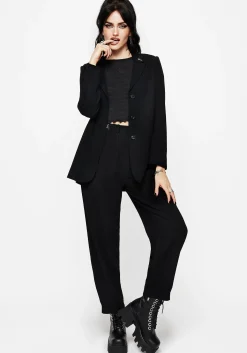 Chloris Embroidered Waist Balloon Trouser