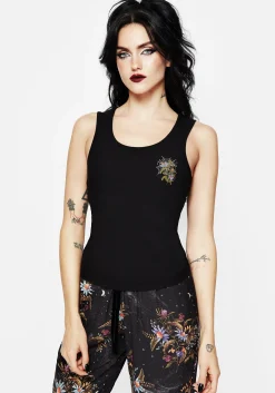 Cleome Floral Spiderweb Pyjama Vest Top