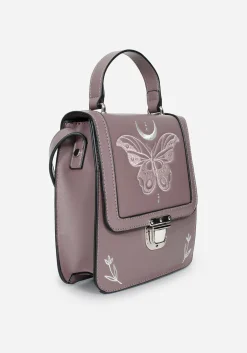 Cocoon Butterfly Crossbody Mini Satchel Bag