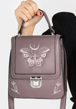Cocoon Butterfly Crossbody Mini Satchel Bag