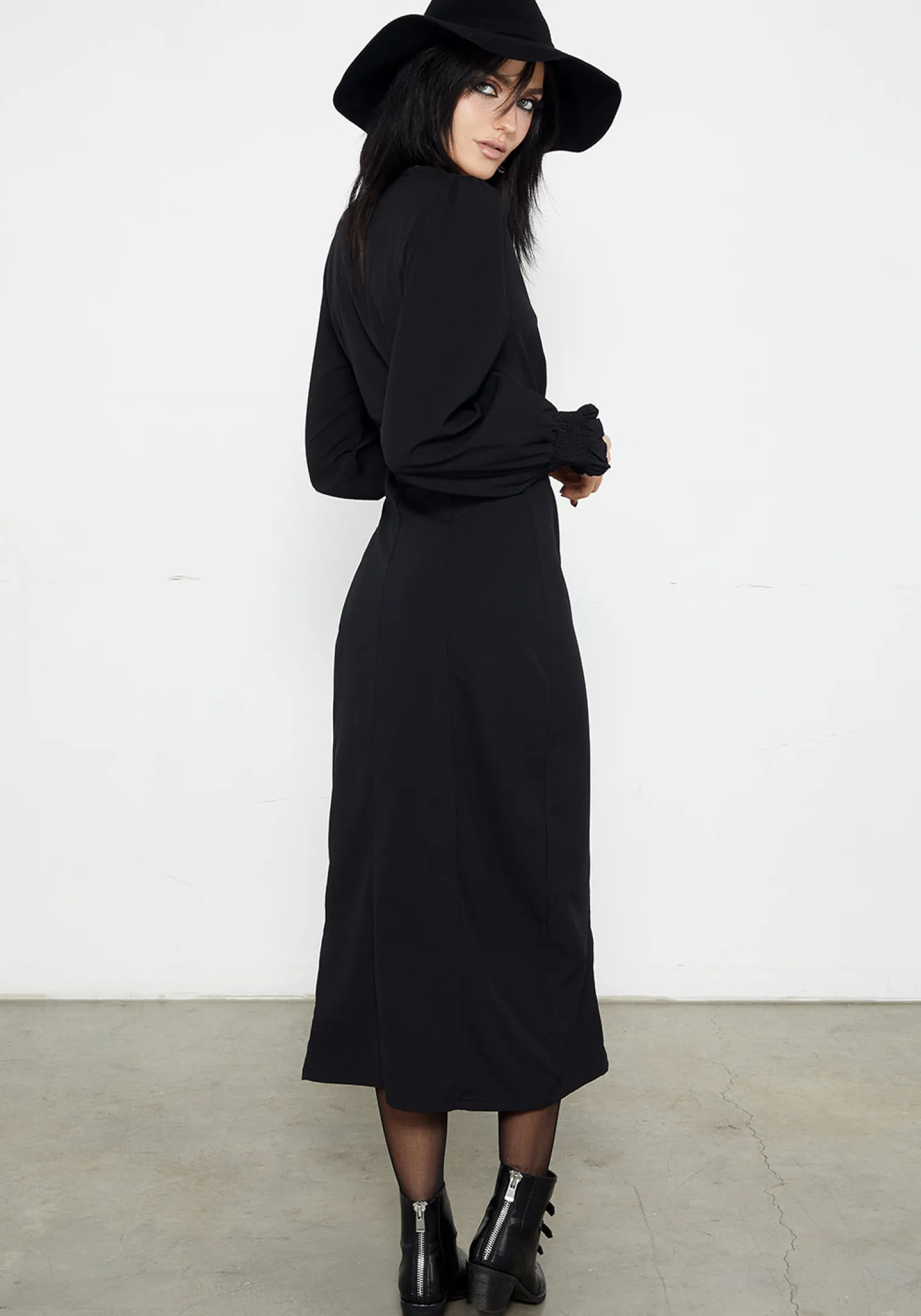 Cora Button Up Midaxi Dress