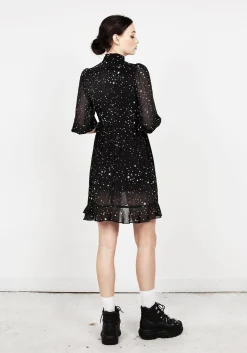 Cosmos High Neck Dress