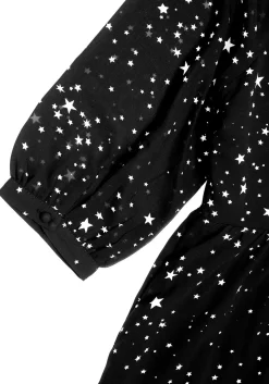 Cosmos High Neck Dress