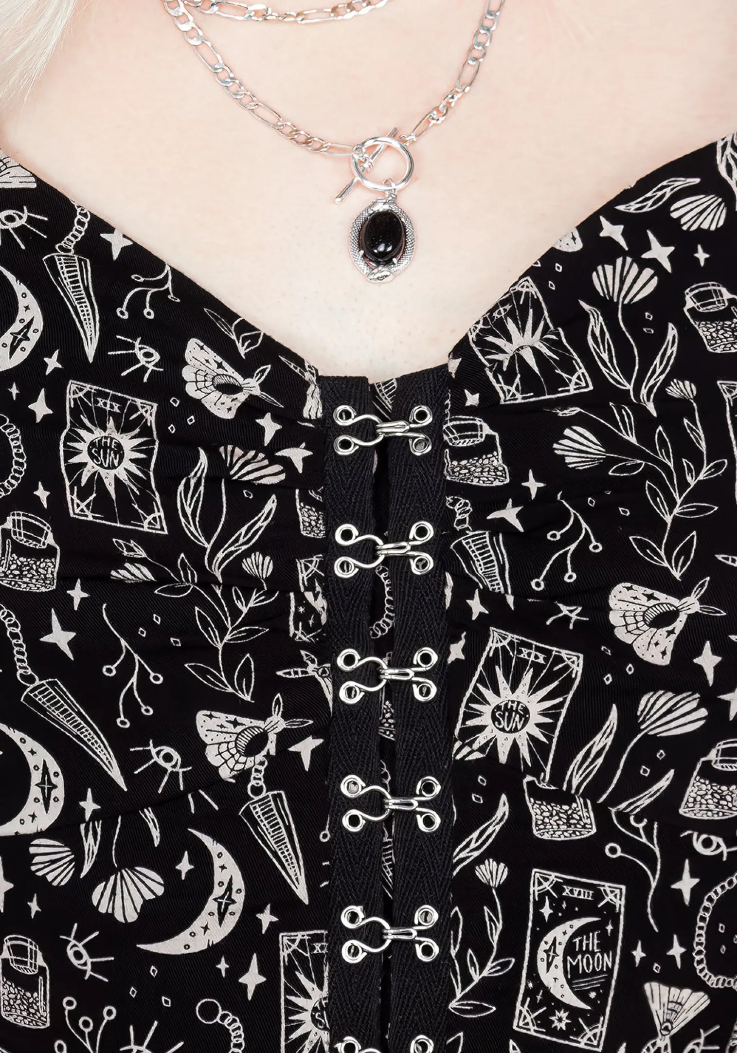 Craft Hook And Eye Crop Top
