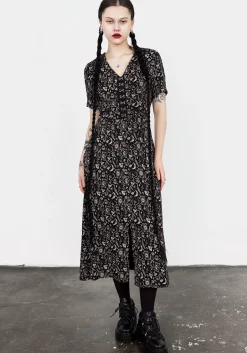 Craft V-neck Midi Dress