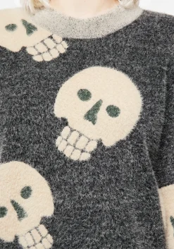 Crania Fluffy Knit Sweater