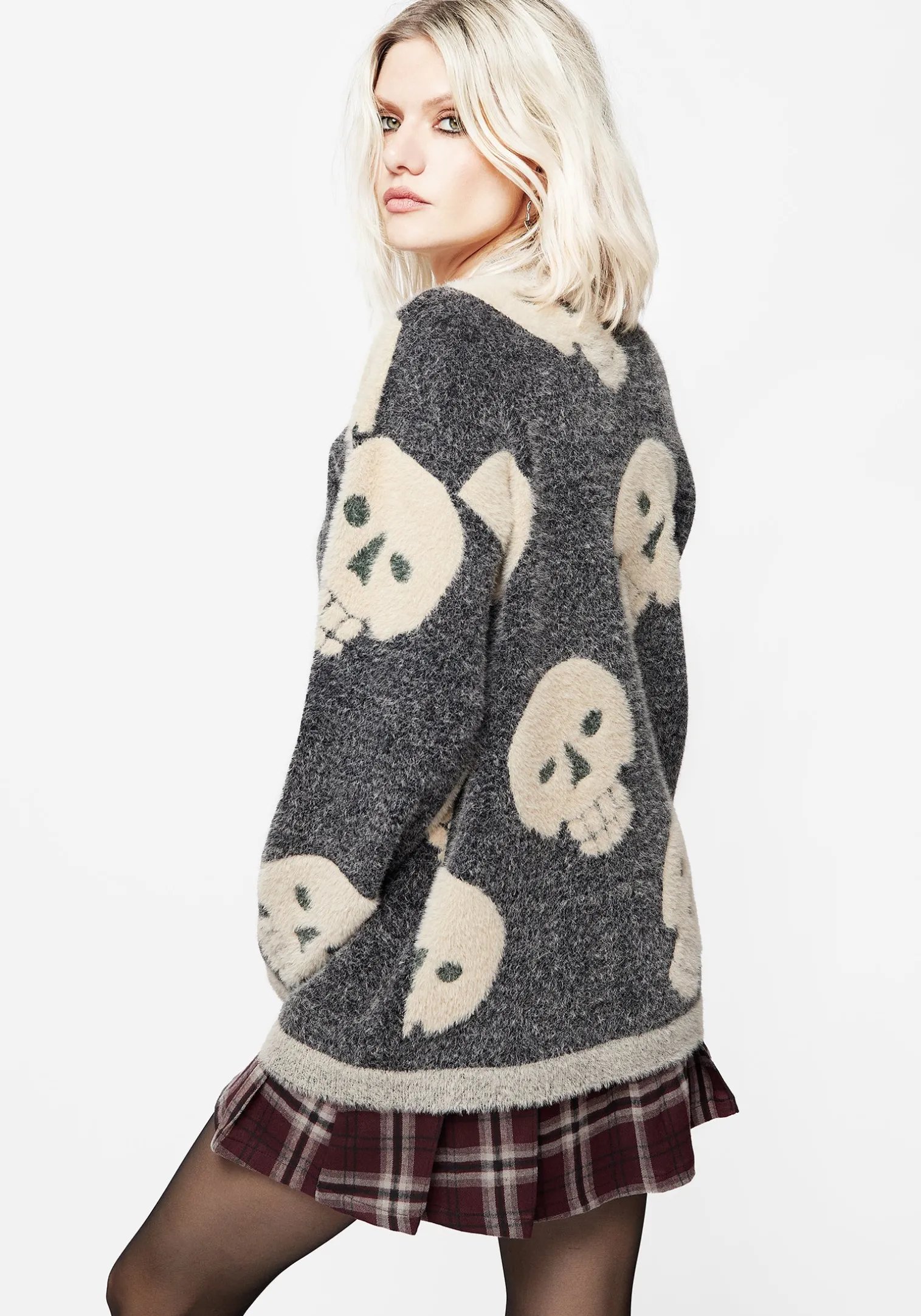Crania Fluffy Knit Sweater