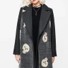 Crania Skull Knit Scarf