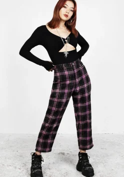 Crush Crop Trousers