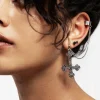 Crux Chain Cuff Earrings