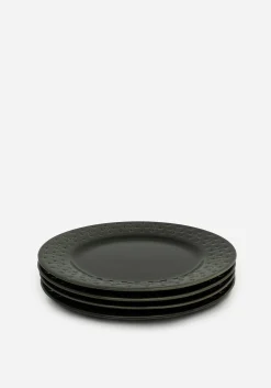 Crux Debossed Ombre Side Plate (4 Piece Set)