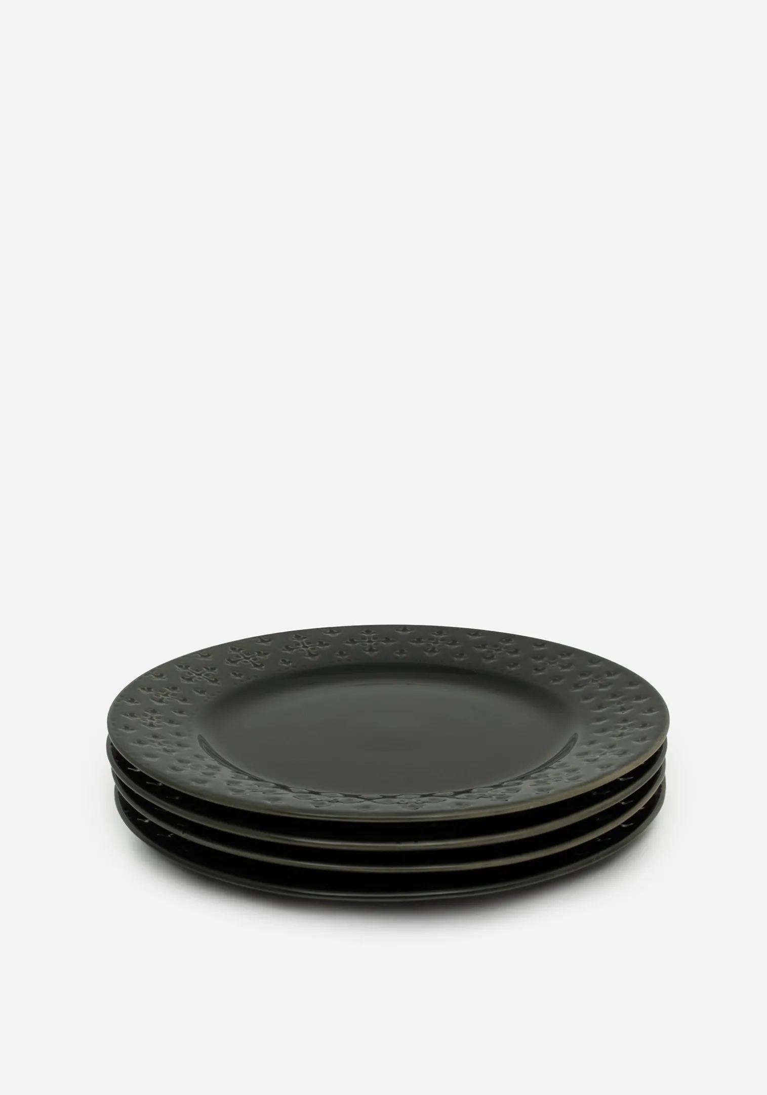Crux Debossed Ombre Side Plate (4 Piece Set)