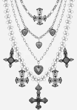 Crux Layered Chain Necklace