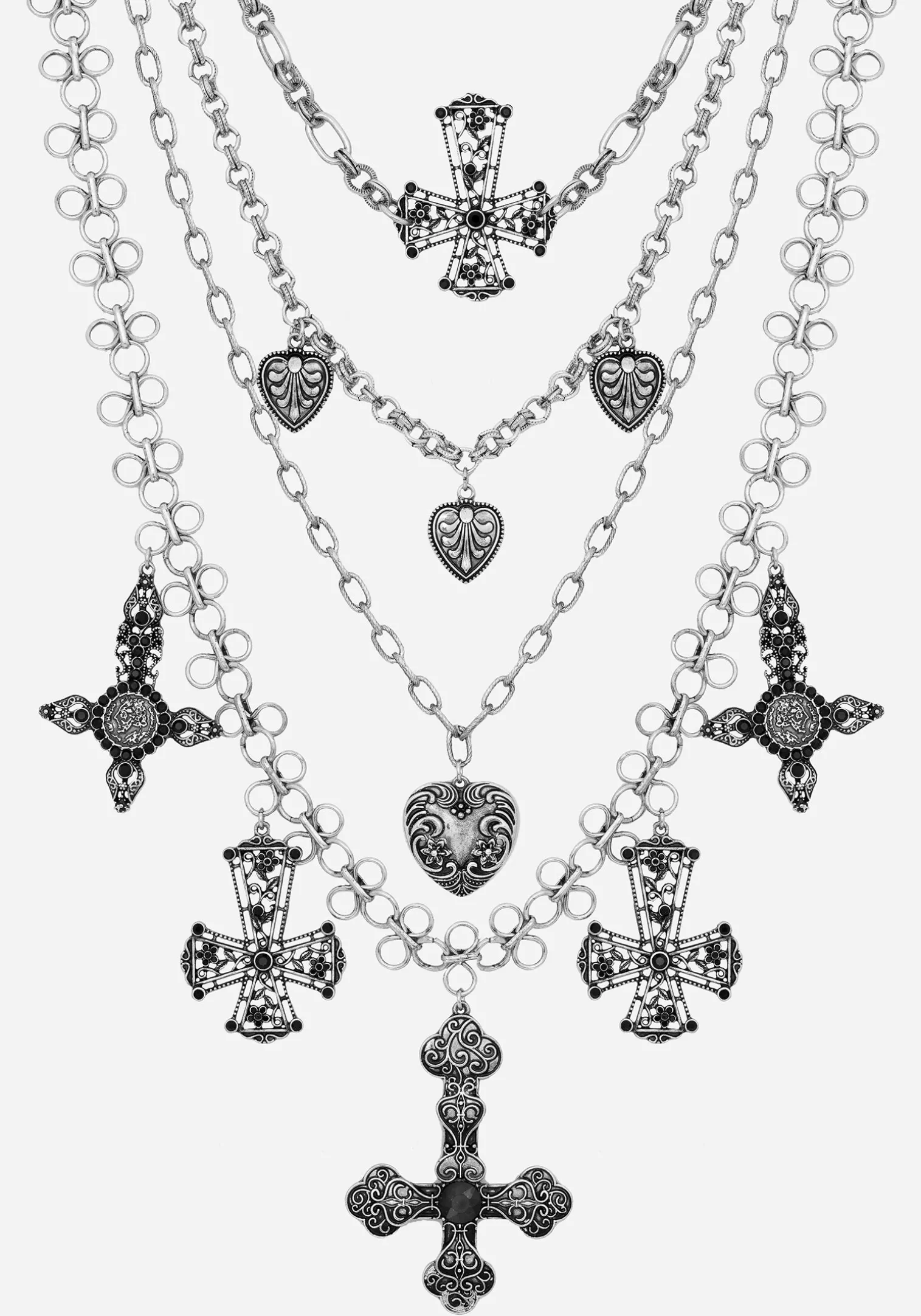 Crux Layered Chain Necklace