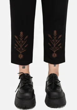 Cybele Embroidered Tapered Trousers