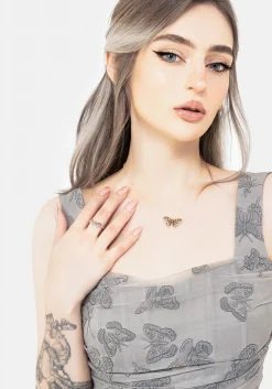 Cyrus Moth Necklace
