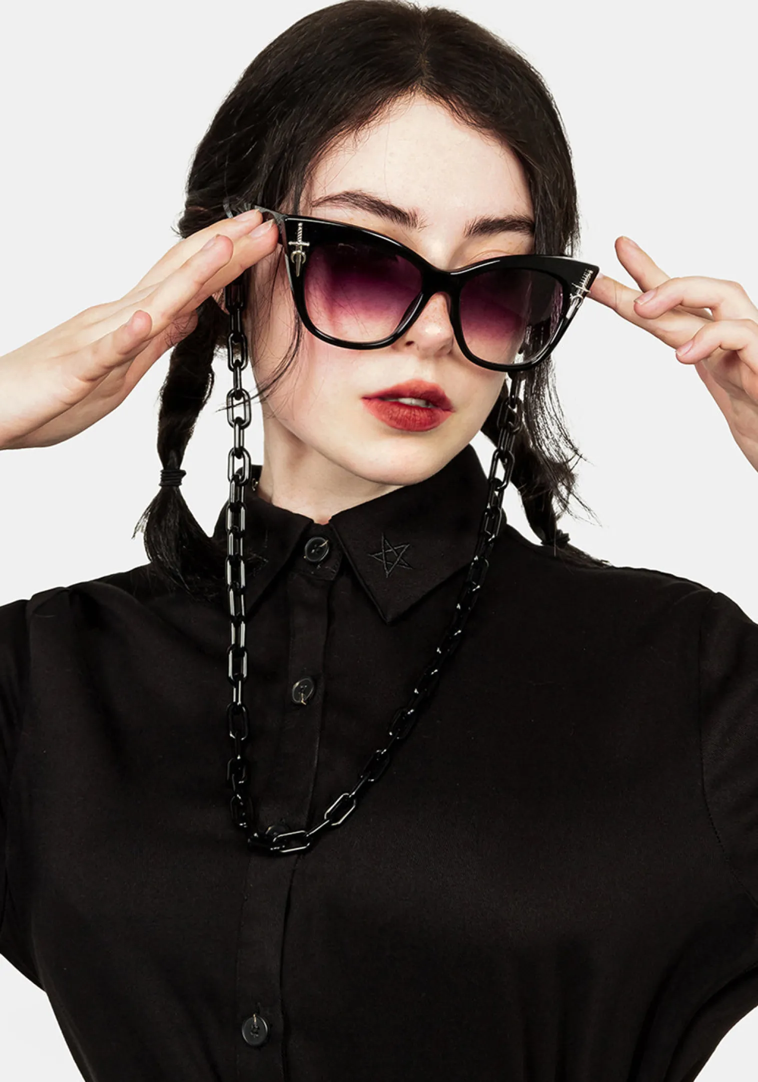Dagger Cat Eye Sunglasses