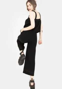 Damara Embroidered Cotton Culottes