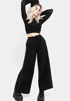 Damiana Embroidered Cotton Trousers