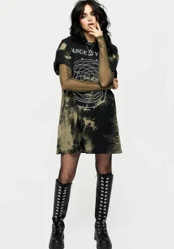 Dance Of Venus Tie Dye T-shirt Dress