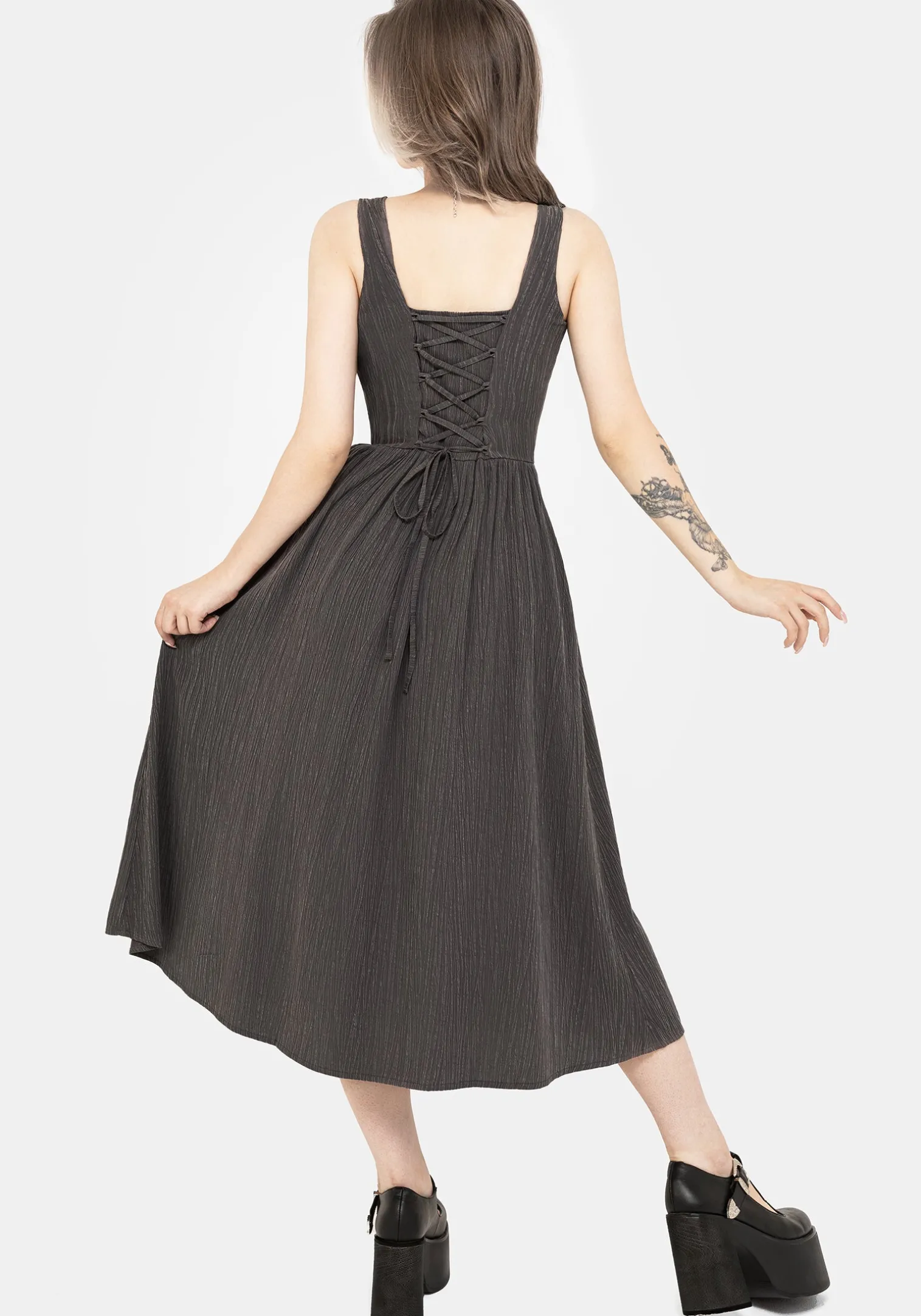 Darkside Corset Midi Dress