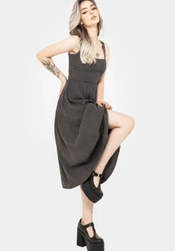 Darkside Corset Midi Dress
