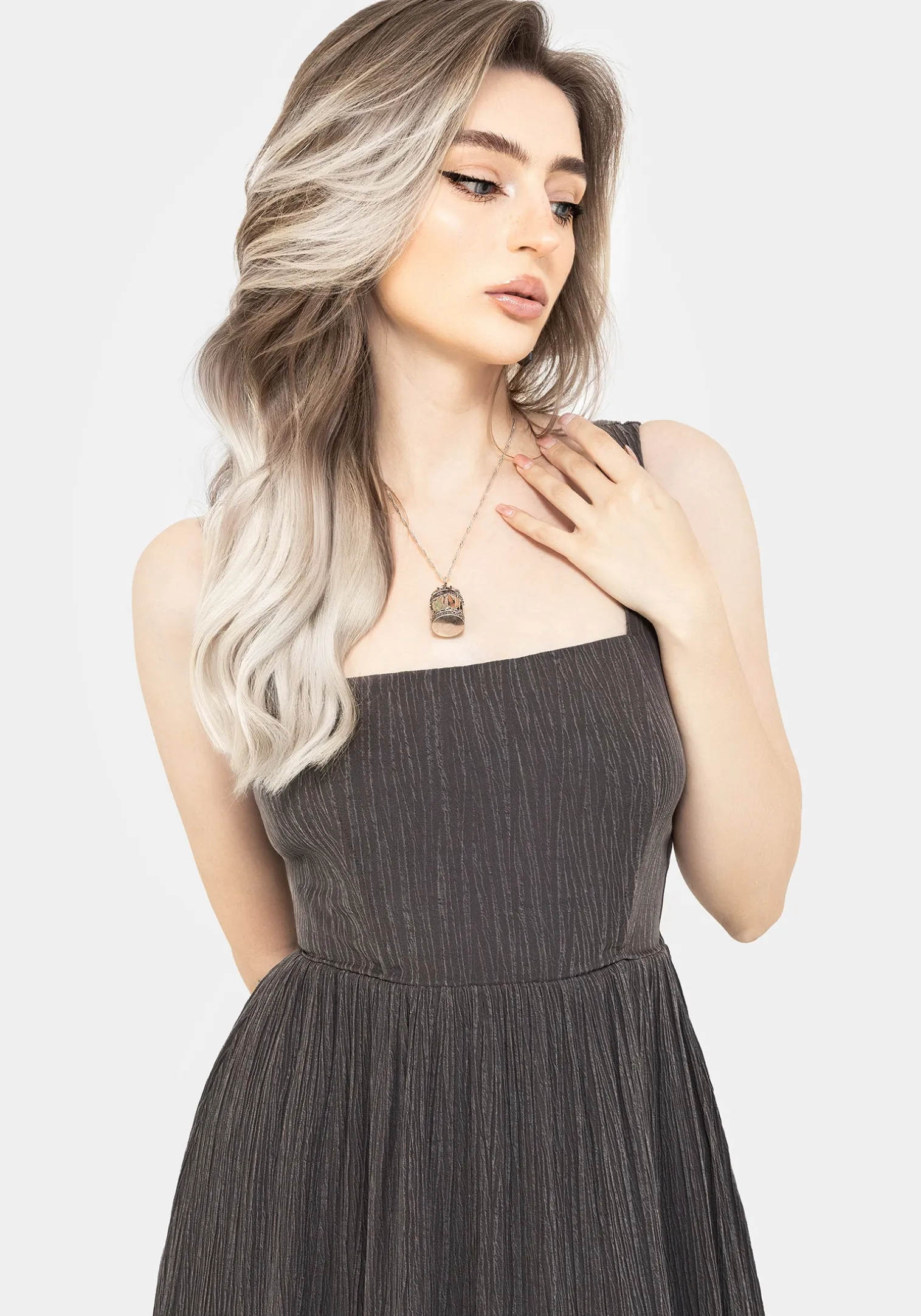 Darkside Corset Midi Dress