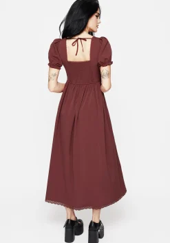 Darya Corset Midaxi Dress