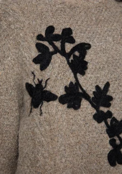 Deathwatch Floral Beetle Knit Sweater