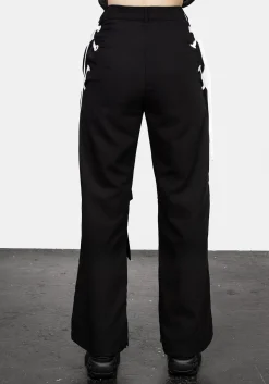 Defendant Lace Up Tie Trousers