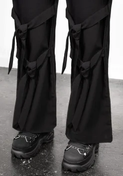 Defendant Lace Up Tie Trousers