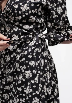 Demeter Print Kimono Mini Dress