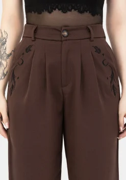 Dianne Embroidered Balloon Trousers