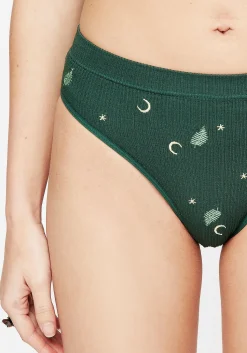 Dianne Fern Embroidered Briefs