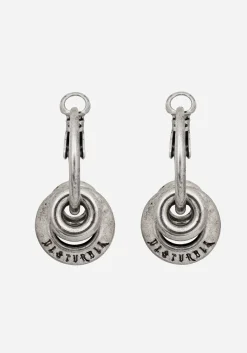 Disturbia Ring Hoop Earrings
