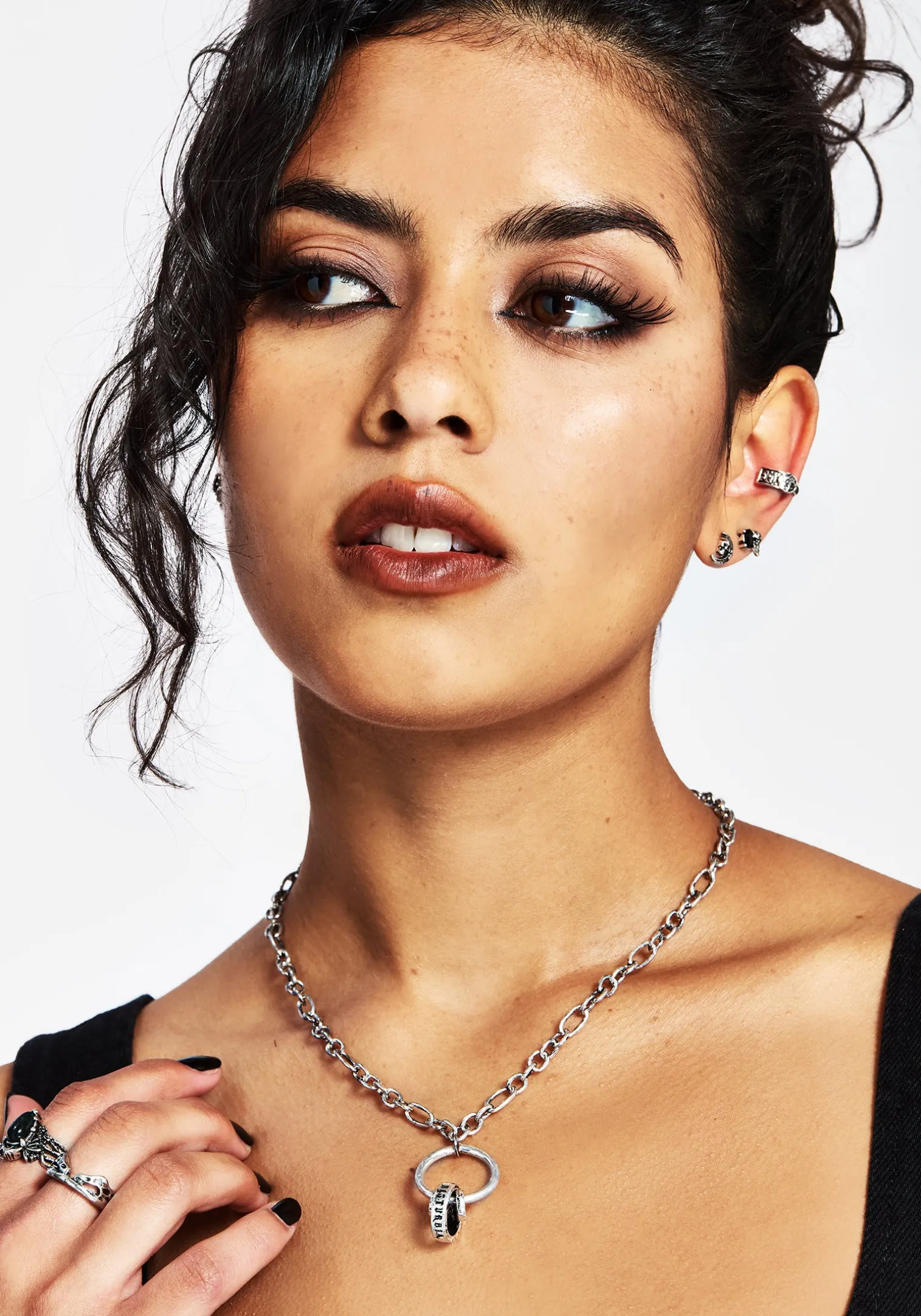 Disturbia Ring Necklace