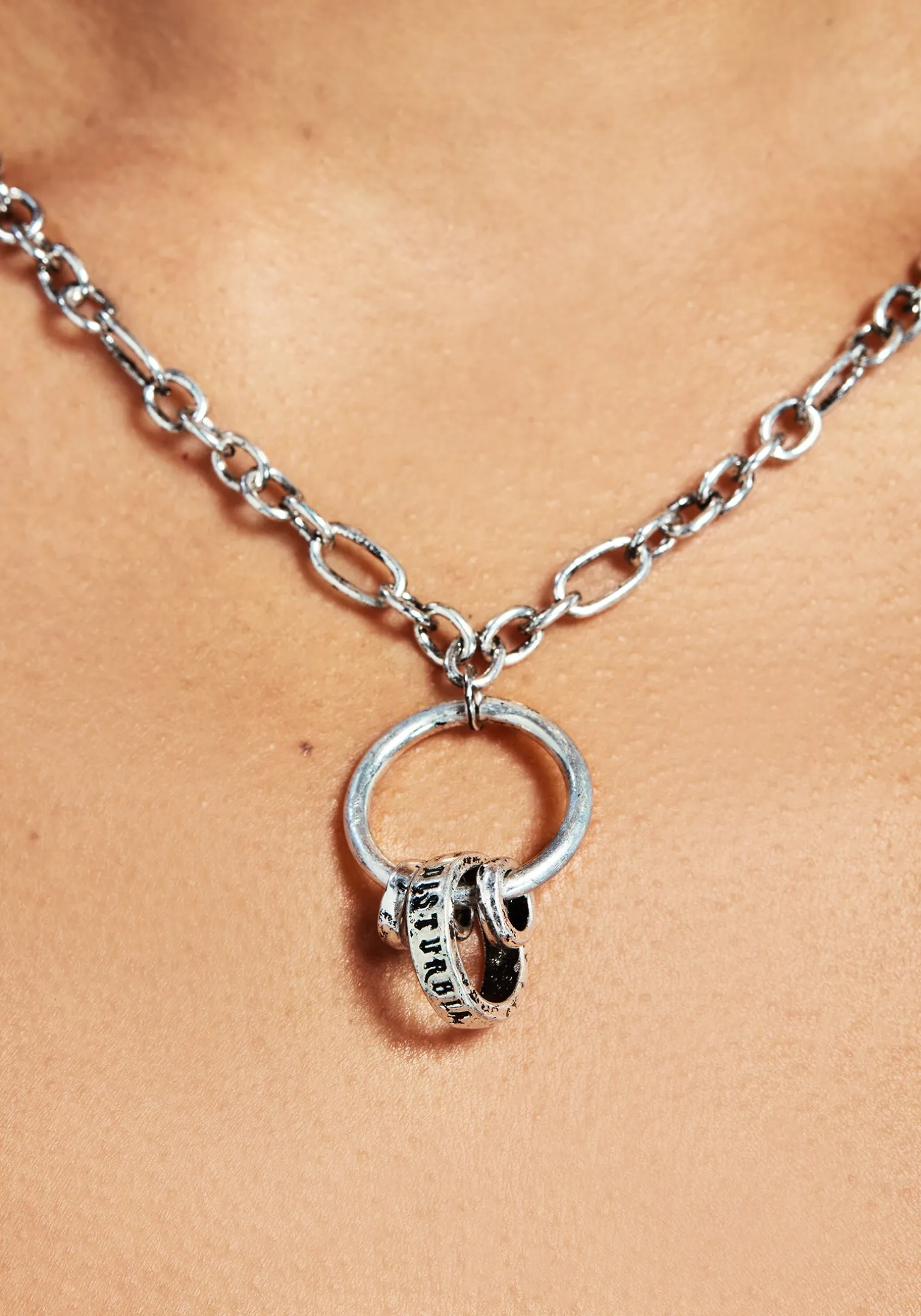 Disturbia Ring Necklace