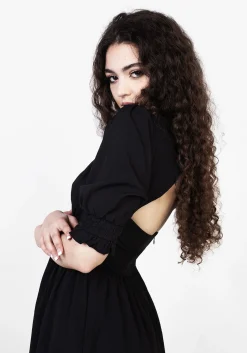 Divination Textured Midi Dress
