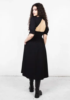 Divination Textured Midi Dress
