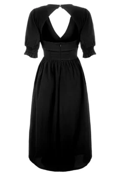 Divination Textured Midi Dress