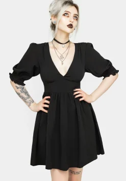 Divination Textured Mini Dress