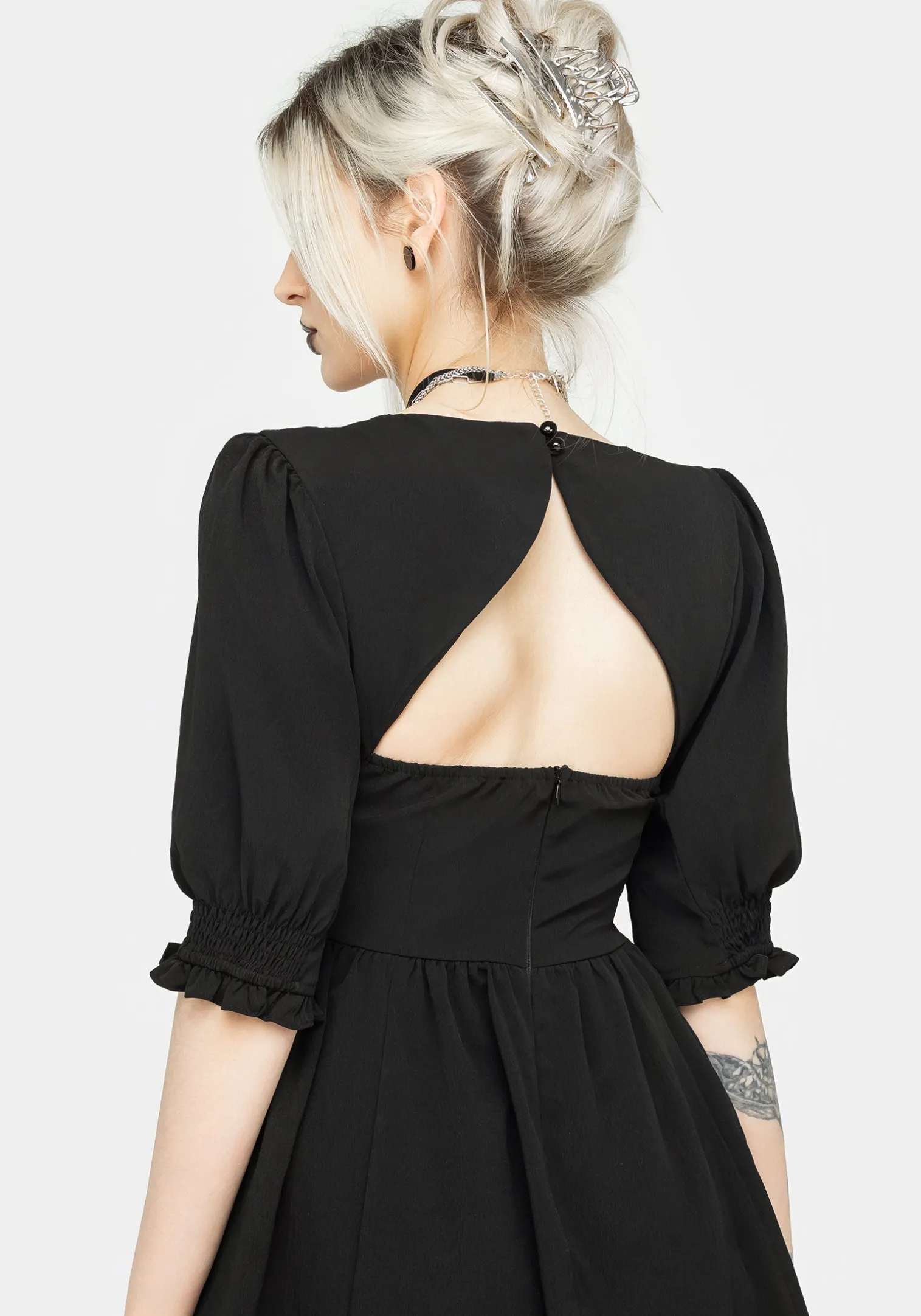 Divination Textured Mini Dress