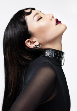 Domina Faux Leather Choker