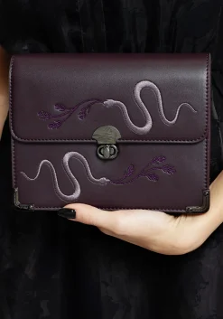 Dominion Embroidered Shoulder Bag