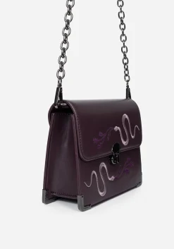 Dominion Embroidered Shoulder Bag