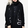 Dominion Snake Embroidered Scarf