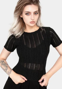 Donner Crinkle Crop Top
