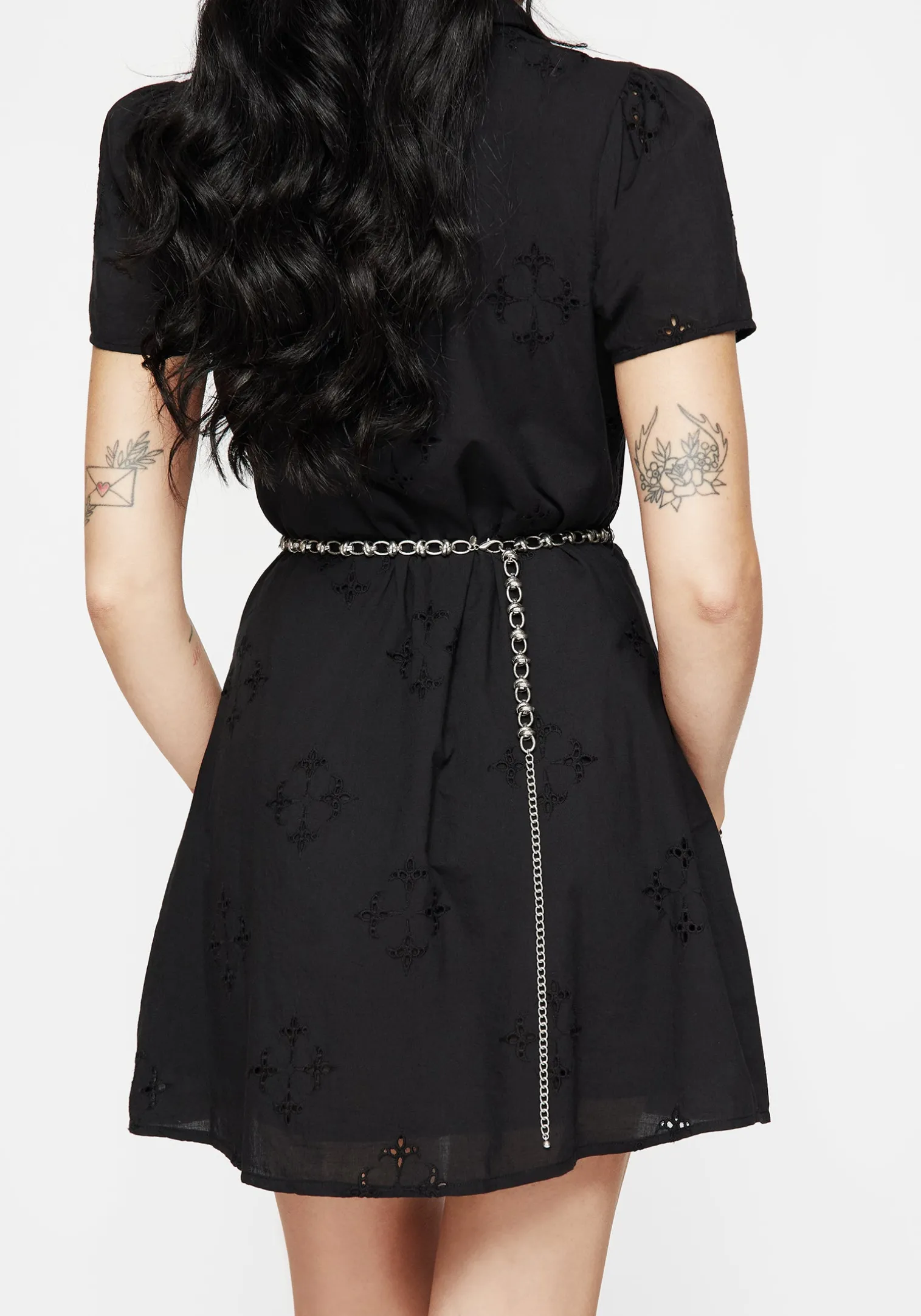 Druantia Pentagram Moon Chain Belt